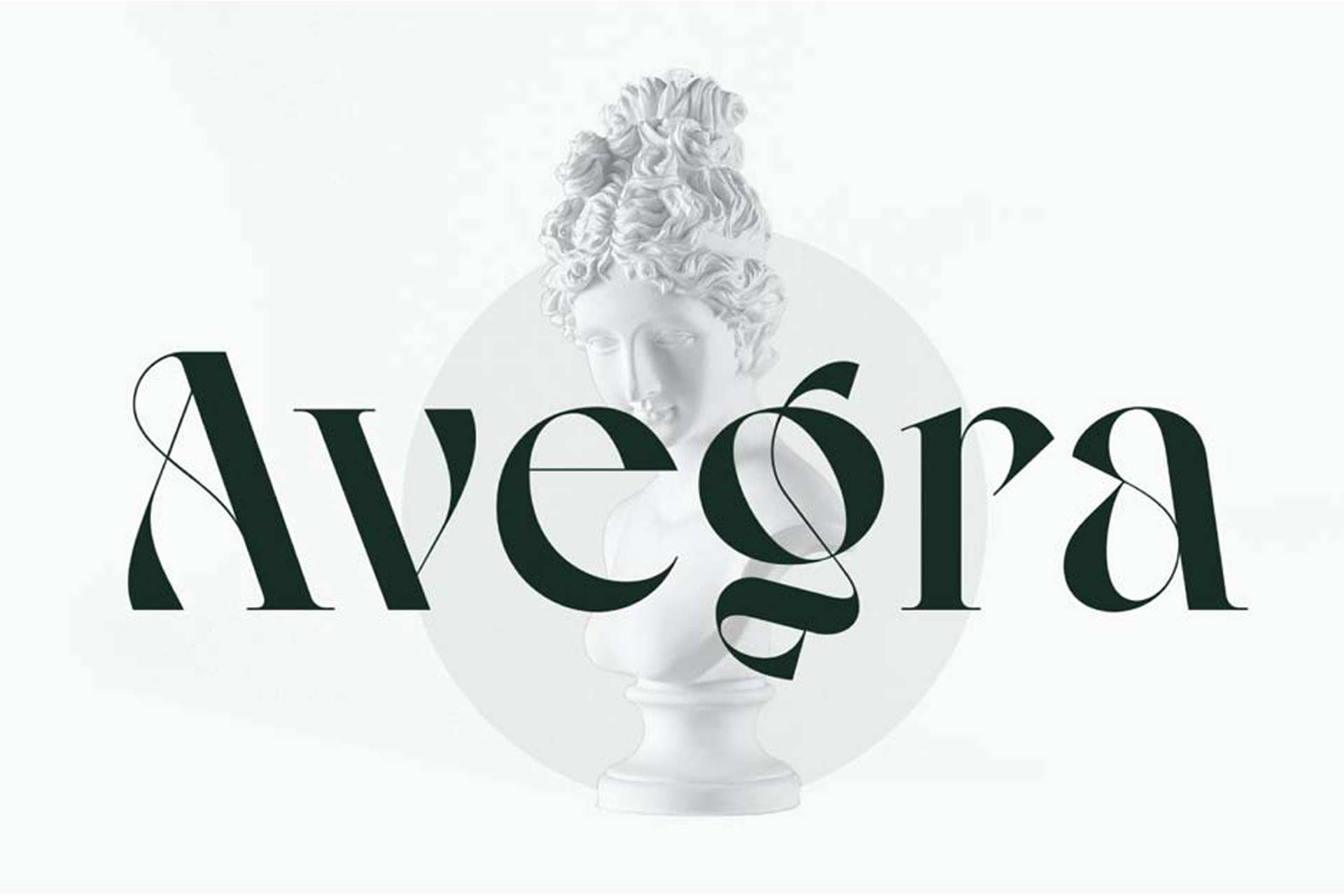Démarquez votre identité visuelle avec l'Avegra, une typographie idéale pour vos contenus éditos..