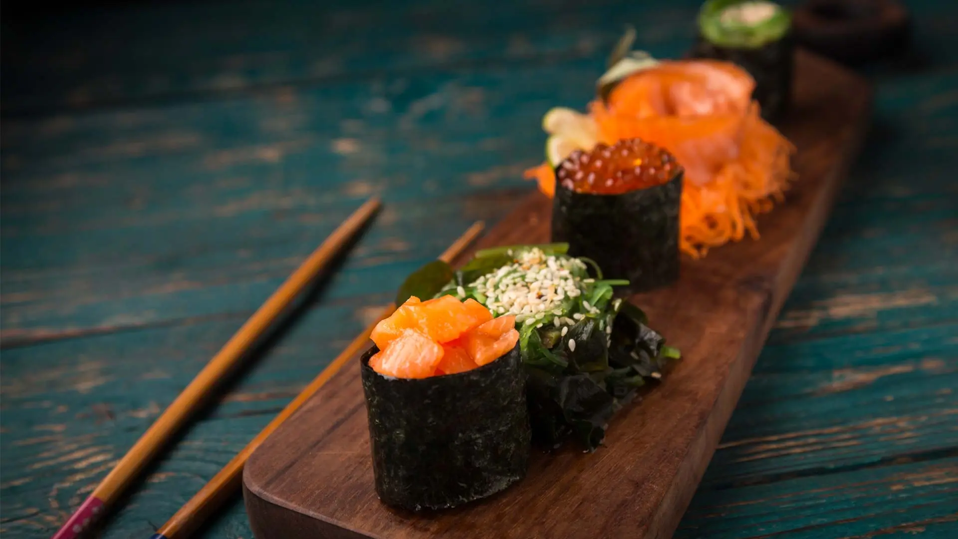 Visuel moodboard - restaurant ishami